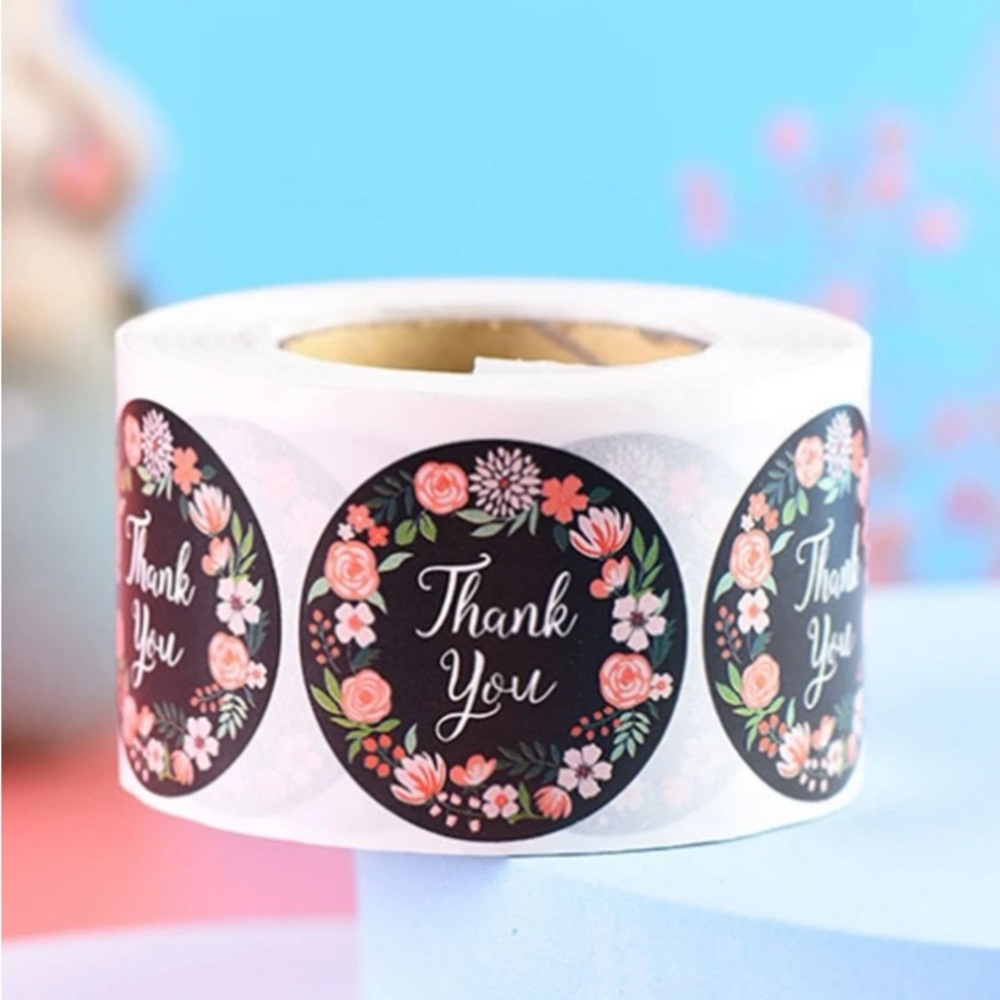 💟 2 /$18 💟 THANK YOU stickers… perfect for your small business! 500 sticke…